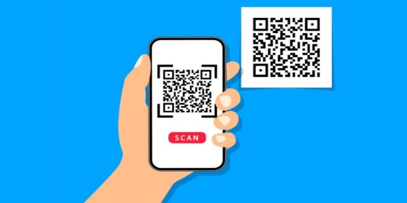 Sử dụng mã QR để truy cập trang web