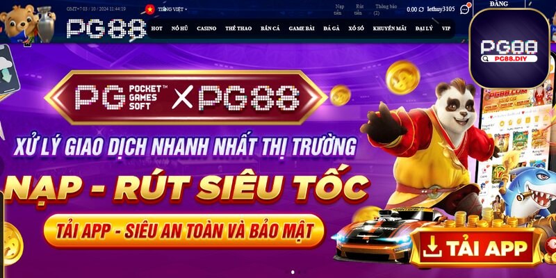 PG88 được nhiều người chơi đánh giá cao bởi ưu điểm nổi bật về mọi khía cạnh